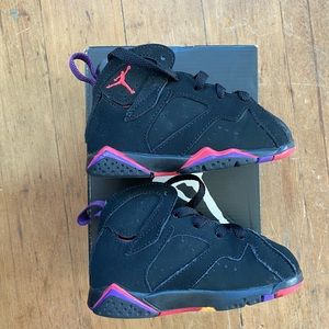Jordan 7 Retro Sneakers Size 6C kids/toddler